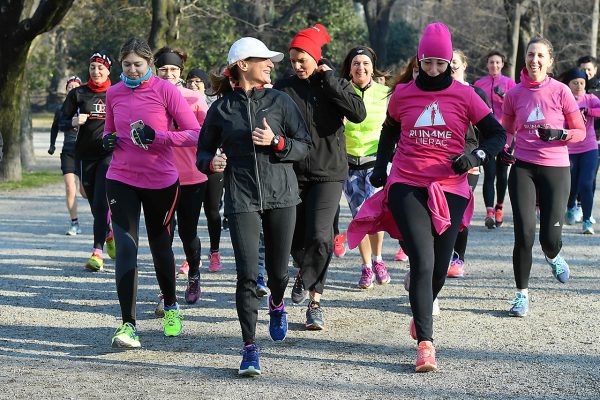 Foto  LaPresse/  Gian Mattia D'Alberto21-01-2017, MilanoRun4menella foto: la prima giornata di Run4me