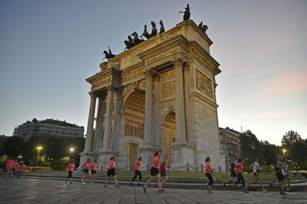 Foto LaPresse - Fabio Ferrari
17 06 2017 Milano ( Italia )
Sport
Lierac Beauty Run 2017, la corsa dedicata alle donne.
Nella foto:durante la manifestazione