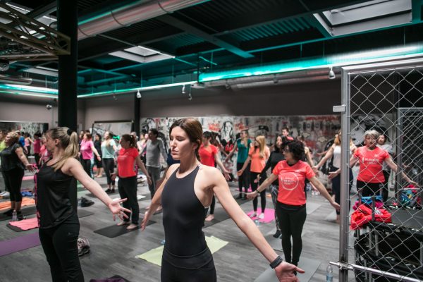 Foto LaPresse -Stefano De Grandis
03/02/2018  Milano
Hard Candy Fitness, palestra p.zza Repubblica
RCS sport
allenamenti run4me