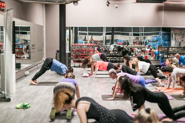 Foto LaPresse -Stefano De Grandis
03/02/2018  Milano
Hard Candy Fitness, palestra p.zza Repubblica
RCS sport
allenamenti run4me