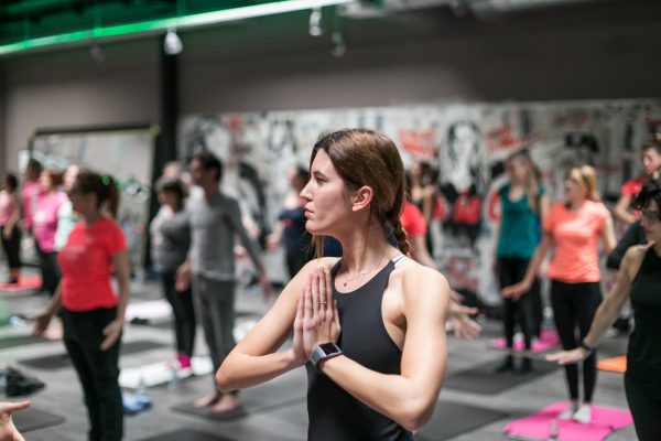 Foto LaPresse -Stefano De Grandis
03/02/2018  Milano
Hard Candy Fitness, palestra p.zza Repubblica
RCS sport
allenamenti run4me