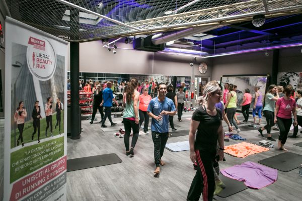 Foto LaPresse -Stefano De Grandis
03/02/2018  Milano
Hard Candy Fitness, palestra p.zza Repubblica
RCS sport
allenamenti run4me