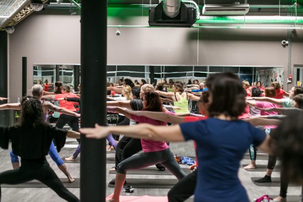 Foto LaPresse -Stefano De Grandis
03/02/2018  Milano
Hard Candy Fitness, palestra p.zza Repubblica
RCS sport
allenamenti run4me