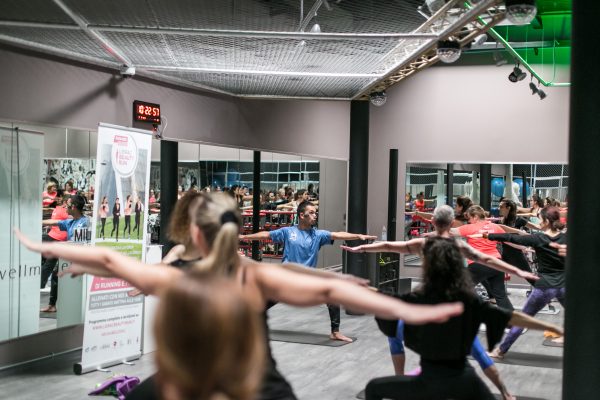 Foto LaPresse -Stefano De Grandis
03/02/2018  Milano
Hard Candy Fitness, palestra p.zza Repubblica
RCS sport
allenamenti run4me