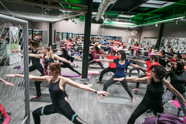 Foto LaPresse -Stefano De Grandis
03/02/2018  Milano
Hard Candy Fitness, palestra p.zza Repubblica
RCS sport
allenamenti run4me