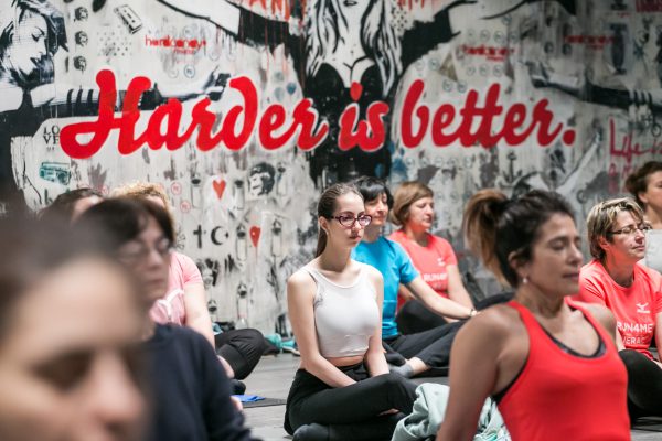 Foto LaPresse -Stefano De Grandis
03/02/2018  Milano
Hard Candy Fitness, palestra p.zza Repubblica
RCS sport
allenamenti run4me