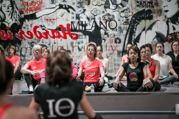 Foto LaPresse -Stefano De Grandis
03/02/2018  Milano
Hard Candy Fitness, palestra p.zza Repubblica
RCS sport
allenamenti run4me