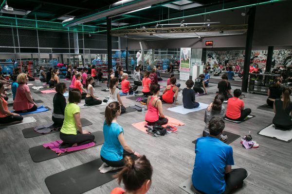 Foto LaPresse -Stefano De Grandis
03/02/2018  Milano
Hard Candy Fitness, palestra p.zza Repubblica
RCS sport
allenamenti run4me