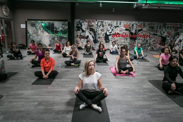 Foto LaPresse -Stefano De Grandis
03/02/2018  Milano
Hard Candy Fitness, palestra p.zza Repubblica
RCS sport
allenamenti run4me