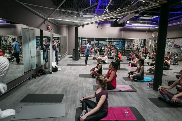 Foto LaPresse -Stefano De Grandis
03/02/2018  Milano
Hard Candy Fitness, palestra p.zza Repubblica
RCS sport
allenamenti run4me