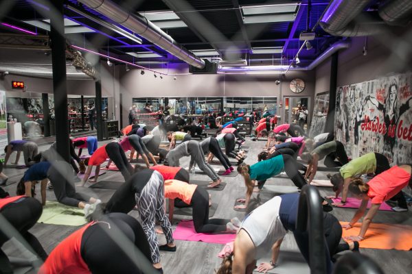 Foto LaPresse -Stefano De Grandis
03/02/2018  Milano
Hard Candy Fitness, palestra p.zza Repubblica
RCS sport
allenamenti run4me