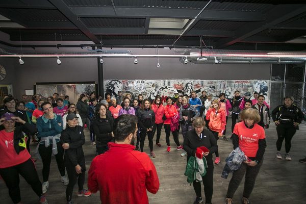 Foto LaPresse -Stefano De Grandis
10/03/2018  Milano

allenamento run4me per city marathon