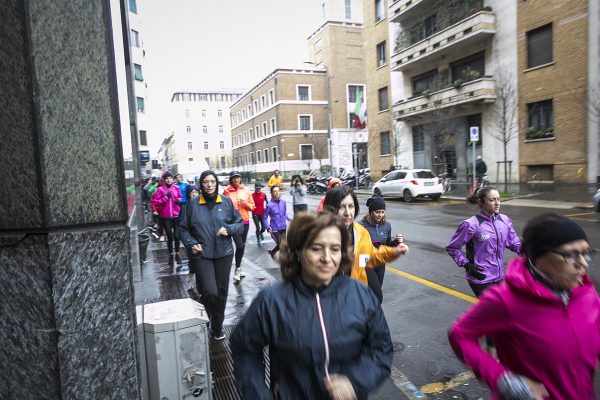 Foto LaPresse -Stefano De Grandis
10/03/2018  Milano

allenamento run4me per city marathon