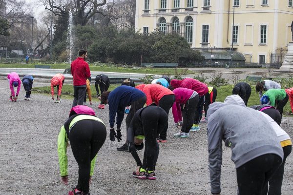 Foto LaPresse -Stefano De Grandis
10/03/2018  Milano

allenamento run4me per city marathon