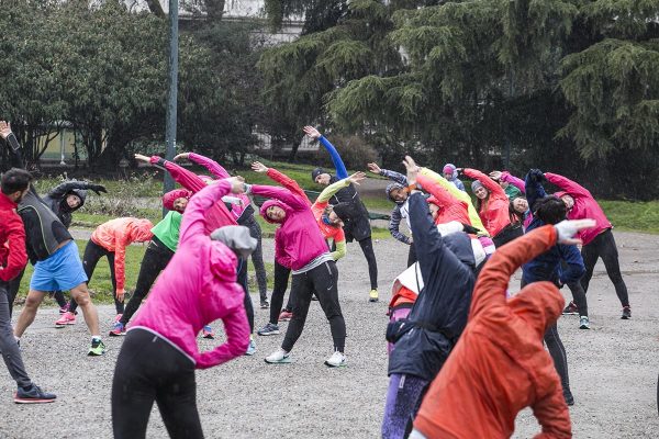 Foto LaPresse -Stefano De Grandis
10/03/2018  Milano

allenamento run4me per city marathon