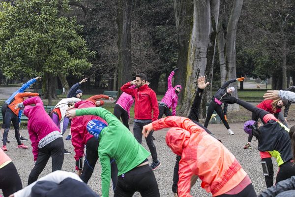 Foto LaPresse -Stefano De Grandis
10/03/2018  Milano

allenamento run4me per city marathon