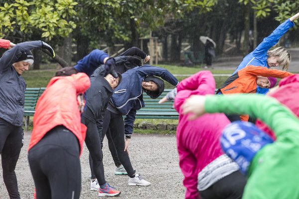 Foto LaPresse -Stefano De Grandis
10/03/2018  Milano

allenamento run4me per city marathon