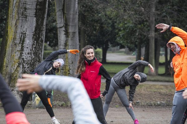 Foto LaPresse -Stefano De Grandis
10/03/2018  Milano

allenamento run4me per city marathon