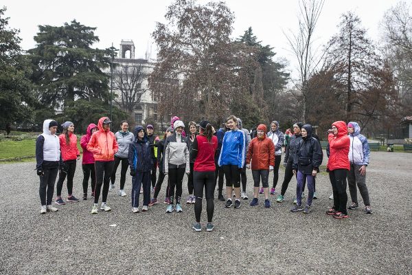 Foto LaPresse -Stefano De Grandis
10/03/2018  Milano

allenamento run4me per city marathon