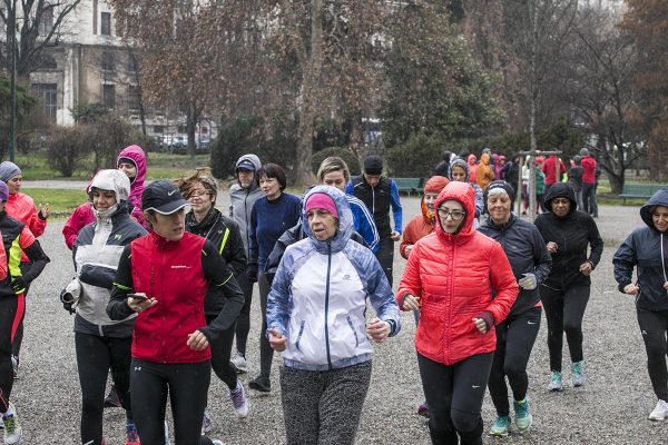 Foto LaPresse -Stefano De Grandis
10/03/2018  Milano

allenamento run4me per city marathon