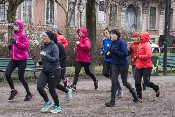 Foto LaPresse -Stefano De Grandis
10/03/2018  Milano

allenamento run4me per city marathon