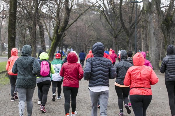 Foto LaPresse -Stefano De Grandis
10/03/2018  Milano

allenamento run4me per city marathon