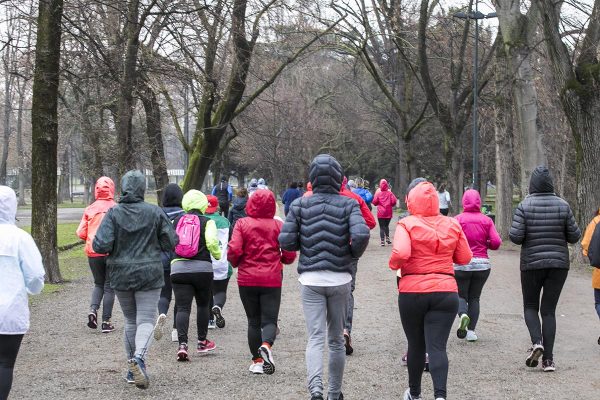 Foto LaPresse -Stefano De Grandis
10/03/2018  Milano

allenamento run4me per city marathon