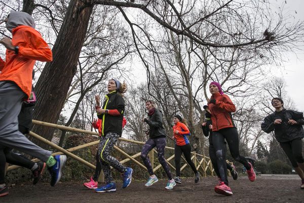 Foto LaPresse -Stefano De Grandis
10/03/2018  Milano

allenamento run4me per city marathon