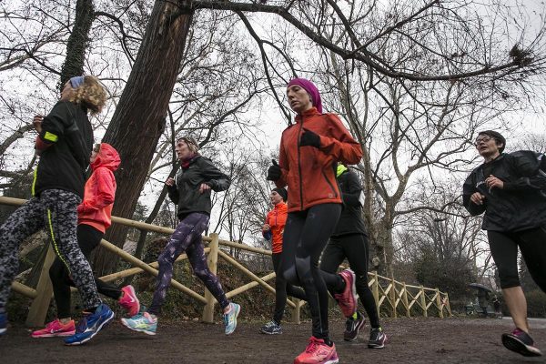 Foto LaPresse -Stefano De Grandis
10/03/2018  Milano

allenamento run4me per city marathon