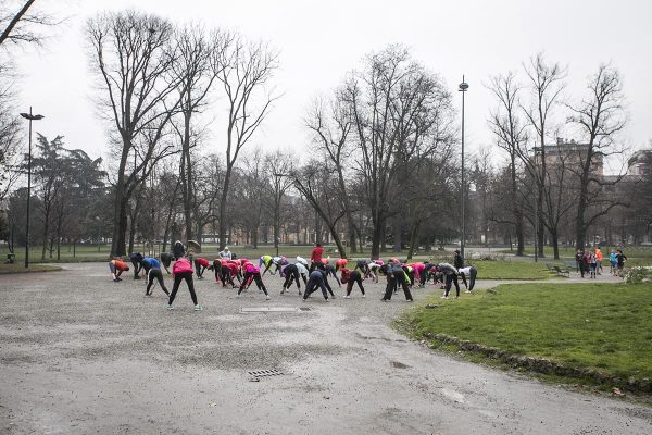 Foto LaPresse -Stefano De Grandis
10/03/2018  Milano

allenamento run4me per city marathon