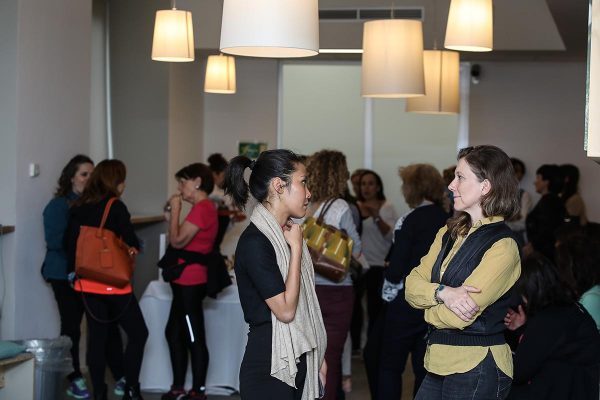 Foto LaPresse - Ermes Beltrami 
17/05/2018 Milano 
Evento Lierac Maison Alès Groupe in Largo Donegani 2, Milano .