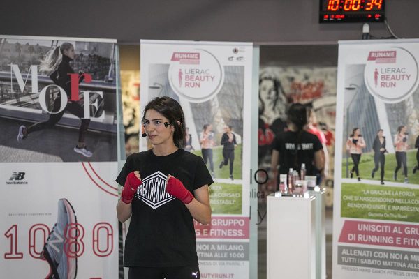 Foto LaPresse -Stefano De Grandis
12/05/2018  Bologna città ( italy )

Lierac  beauty run 2018 

allenamento piazza repubblica palestra