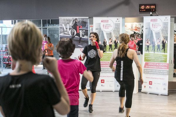 Foto LaPresse -Stefano De Grandis
12/05/2018  Bologna città ( italy )

Lierac  beauty run 2018 

allenamento piazza repubblica palestra