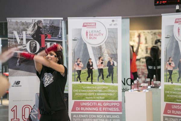 Foto LaPresse -Stefano De Grandis
12/05/2018  Bologna città ( italy )

Lierac  beauty run 2018 

allenamento piazza repubblica palestra