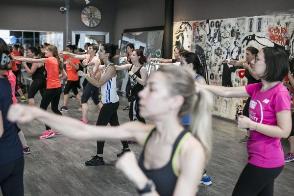 Foto LaPresse -Stefano De Grandis
12/05/2018  Bologna città ( italy )

Lierac  beauty run 2018 

allenamento piazza repubblica palestra