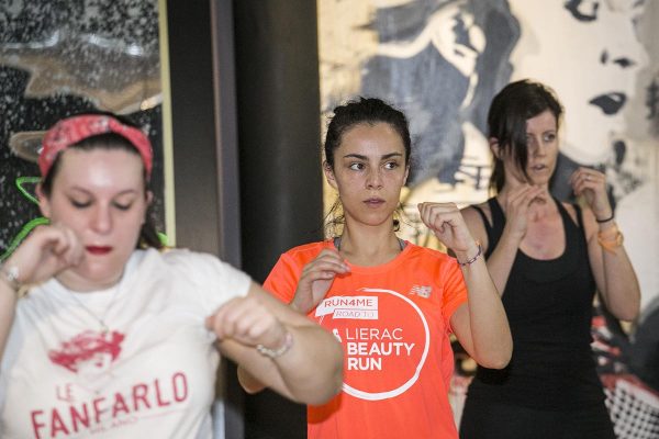 Foto LaPresse -Stefano De Grandis
12/05/2018  Bologna città ( italy )

Lierac  beauty run 2018 

allenamento piazza repubblica palestra