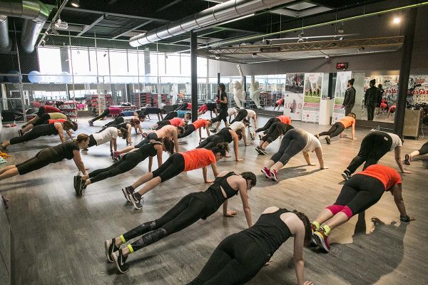 Foto LaPresse -Stefano De Grandis
12/05/2018  Bologna città ( italy )

Lierac  beauty run 2018 

allenamento piazza repubblica palestra