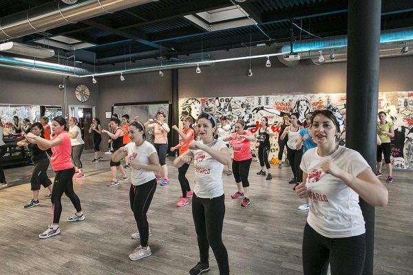 Foto LaPresse -Stefano De Grandis
12/05/2018  Bologna città ( italy )

Lierac  beauty run 2018 

allenamento piazza repubblica palestra