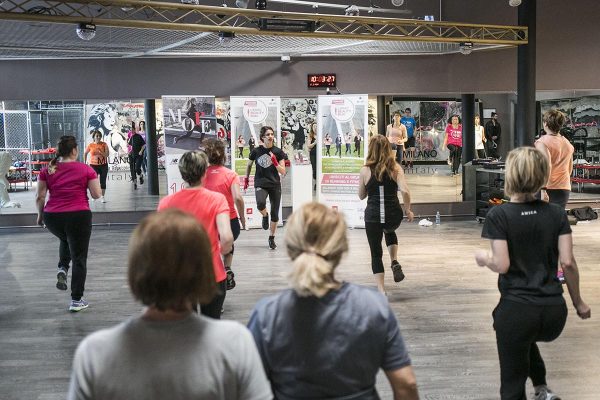 Foto LaPresse -Stefano De Grandis
12/05/2018  Bologna città ( italy )

Lierac  beauty run 2018 

allenamento piazza repubblica palestra