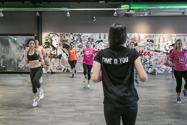 Foto LaPresse -Stefano De Grandis
12/05/2018  Bologna città ( italy )

Lierac  beauty run 2018 

allenamento piazza repubblica palestra