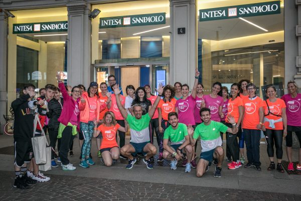 Foto LaPresse/Stefano De Grandis
26/04/18 Milano


Allenamento Lierac per Beauty Run
Presso Banca Intesa piazza cordusio