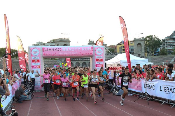 Foto LaPresse - Ermes Beltrami 
09/06/2018 Milano 
Lierac Beauty Run 2018.
Arena Di Milano