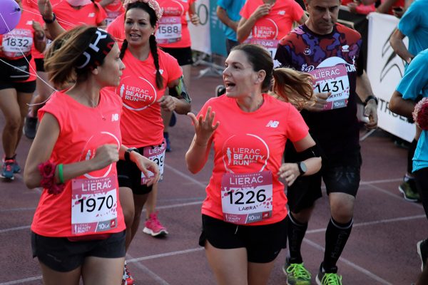 Foto LaPresse - Ermes Beltrami 
09/06/2018 Milano 
Lierac Beauty Run 2018.
Arena Di Milano