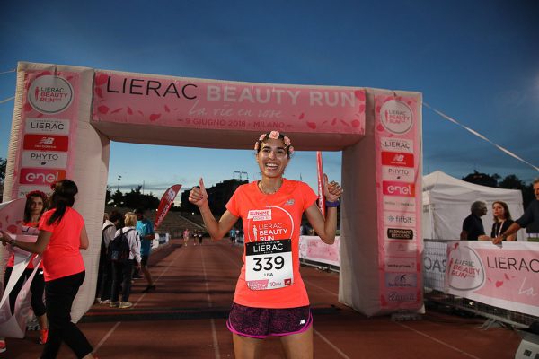 Foto LaPresse - Ermes Beltrami 
09/06/2018 Milano 
Lierac Beauty Run 2018.
Arena Di Milano