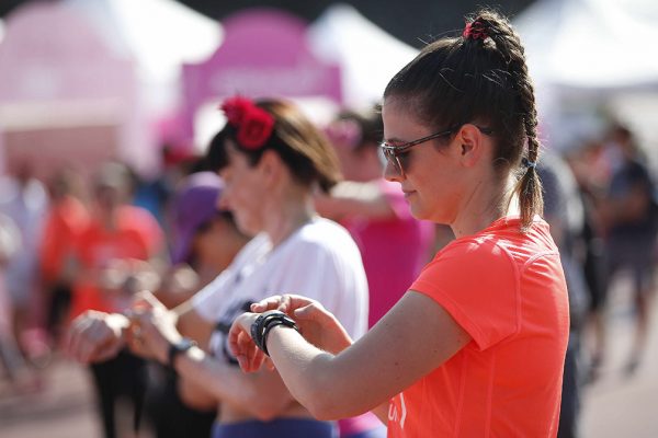 Foto LaPresse - Spada
09 Giugno 2018 - Arena Civica , Milano (Italia)  
Lierac Beauty Run 2018 
Sport 
Nella foto: fitbit cardio


Photo LaPresse - Spada
June 09  , 2018 Milan  (Italy )  
Sport 
Lierac Beauty Run 2018 
In the pic: fit bit