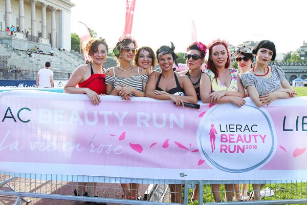 Foto LaPresse - Ermes Beltrami 09/06/2018 Milano Lierac Beauty Run 2018.Arena Di Milano