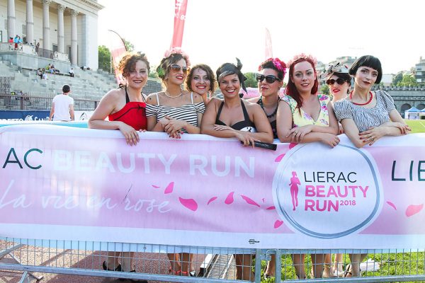 Foto LaPresse - Ermes Beltrami 
09/06/2018 Milano 
Lierac Beauty Run 2018.
Arena Di Milano