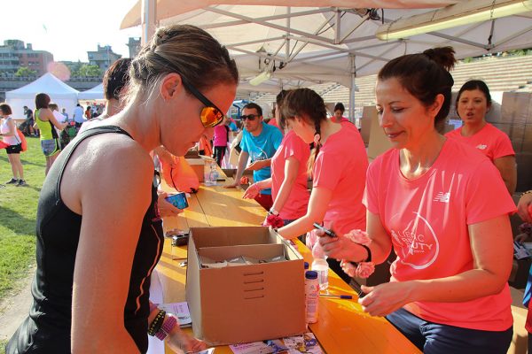 Foto LaPresse - Ermes Beltrami 
09/06/2018 Milano 
Lierac Beauty Run 2018.
Arena Di Milano