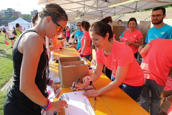 Foto LaPresse - Ermes Beltrami 
09/06/2018 Milano 
Lierac Beauty Run 2018.
Arena Di Milano